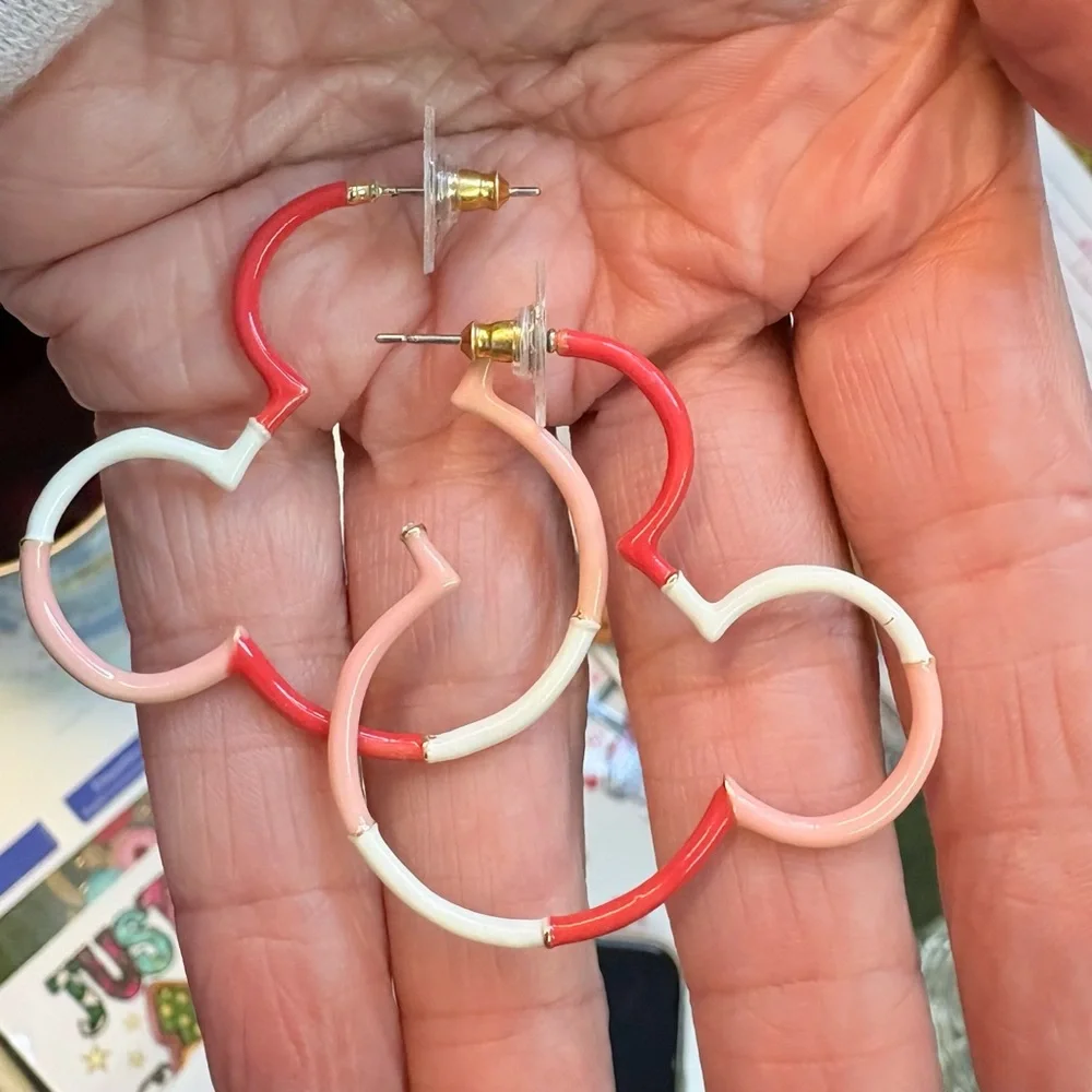 BAUBLEBAR MICKEY Hoop Earrings - Picture 1 of 1